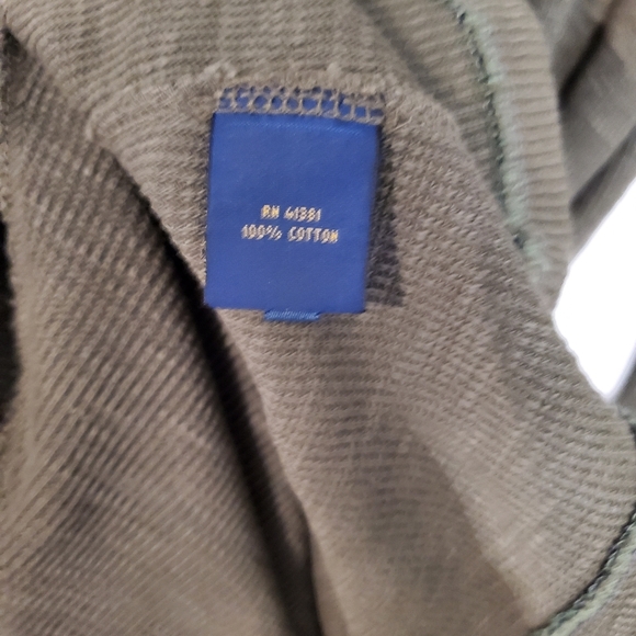 Polo Ralph Lauren Army Green Thermal Knit Midi Maxi Dress, Sz XL - Picture 7 of 9